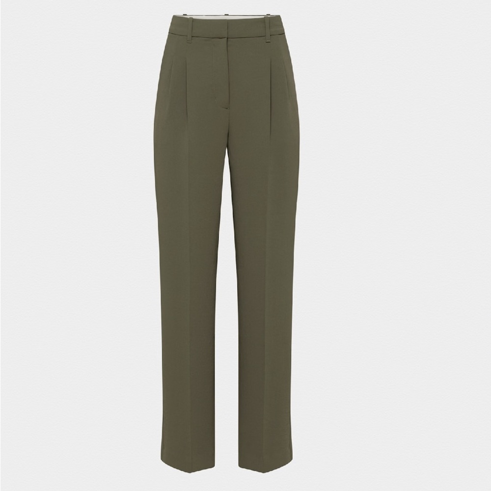 Wilfred Aritzia Women's olive effortless pants